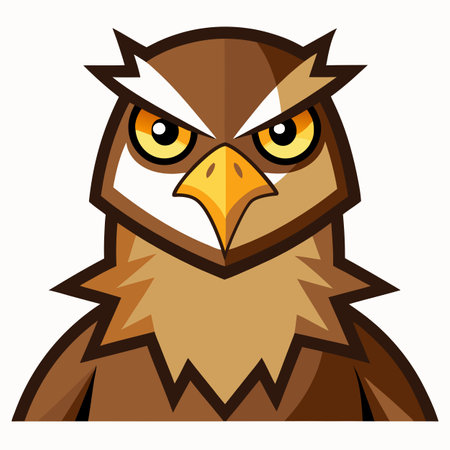 European Starling bird reading kawaii. AI generated image. Clipart cartoon design iconのイラスト素材