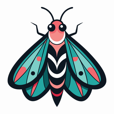 Field Cuckoo Bumblebee bee runs kawaii. AI generated image. Clipart cartoon design iconのイラスト素材