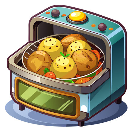 Chicken breasts isolated on white background. AI generated. Vector iconのイラスト素材