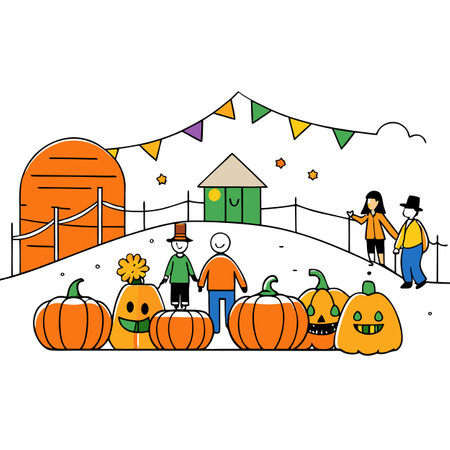 Big Black Spooky Scary House in the Middle of the Mystical Forest. AI generated. Vector iconのイラスト素材