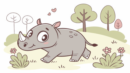 Archaeotherium dinosaur caring jumps house Light Bulbs vector. AI generated. Vector iconのイラスト素材