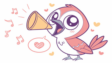 Avocet bird ignored looks desert table vector. AI generated. Vector iconのイラスト素材