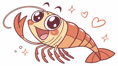 Barbeled Dragonfish soft walks post office vector. AI generated. Vector iconのイラスト素材