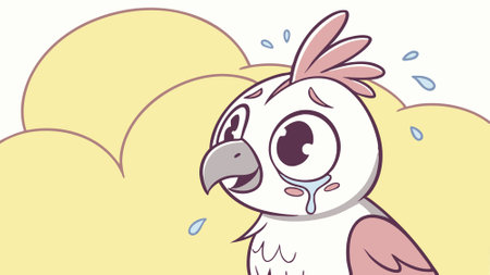 Crested Tit bird energetic walks street vector. AI generated. Vector iconのイラスト素材