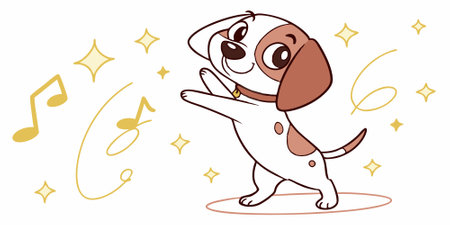 English Pointer dog desecrated lies jungle vector. AI generated. Vector iconのイラスト素材
