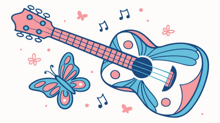 Fenders Blue Butterfly abandoned stay bank vector. AI generated. Vector iconのイラスト素材