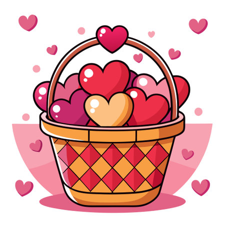 Be My Valentine Day A phrase commonly used on Valentine's Day to. AI generated. Vector iconのイラスト素材