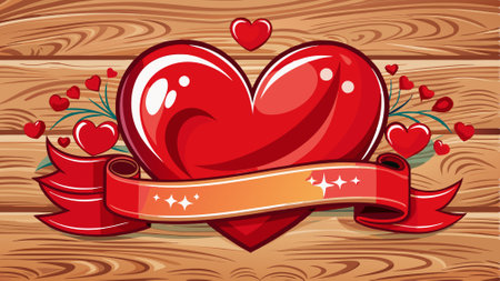 Happy valentines day text hearts falling from cloud Design Illustration for Background with space for copy happy valentines day created with . AI generated. Vector iconのイラスト素材