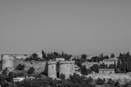 Palais des Papes - Palace of the Popes - in Avignon, France.のeditorial素材
