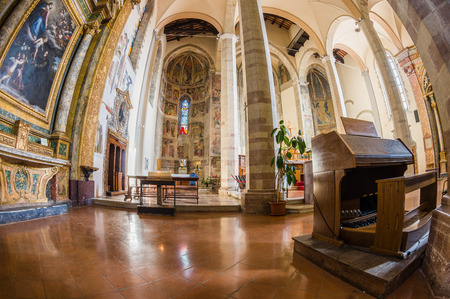Assisi, Italy - October 2015 - Christian's Church interior in Assisi. Italy, 2015のeditorial素材