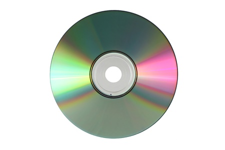 Disc isolated on white