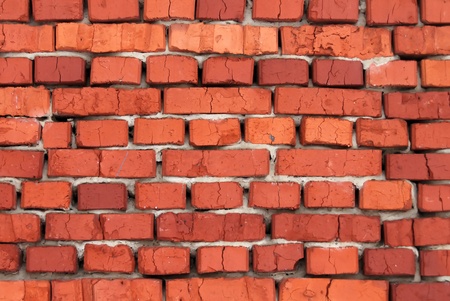 red brick wall textureの写真素材