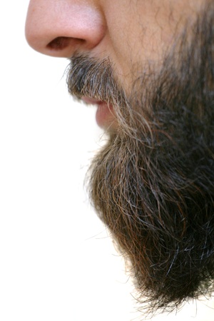 Beard closeupの写真素材