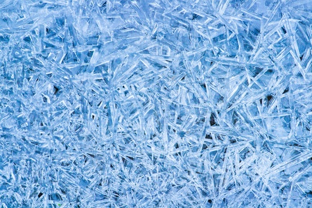 Ice crystals patternの写真素材