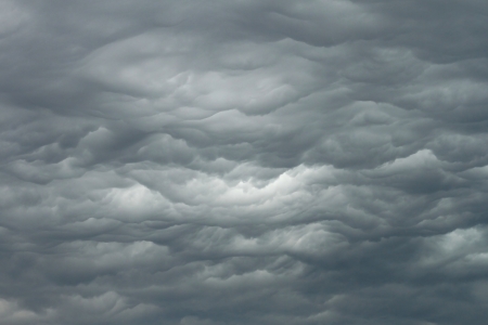 Rainy cloudy sky before the stormの写真素材