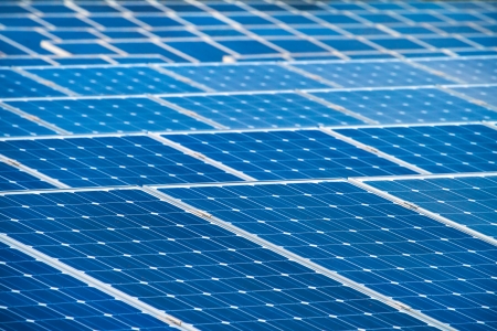 Solar batteries background