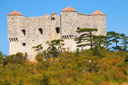 Nehaj castle in Senj, Croatia (Dalmatia)のeditorial素材