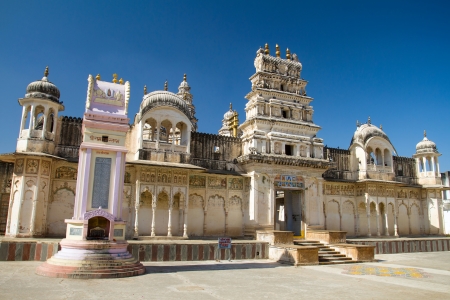 Sri Raghunath Swamy temple in Pushkar, Rajasthan, Indiaの写真素材