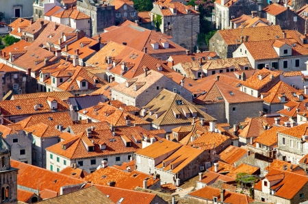 The Old Town of Dubrovnik, Croatiaの写真素材