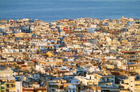Aerial view of Thessaloniki, Greeceの写真素材