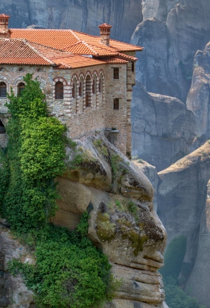 Varlaam Monastery in Meteora, Trikala region, Greeceの写真素材