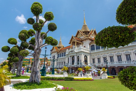 Grand Palace in Bangkok, Thailandの写真素材
