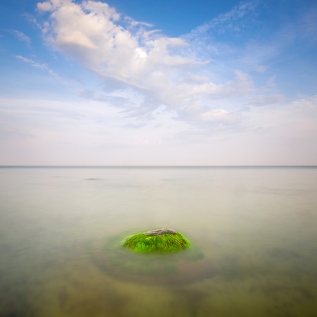 Calm Baltic sea in the morning