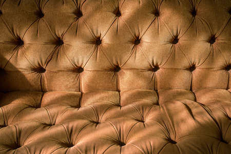 Brown sofa fabric backgroundの写真素材