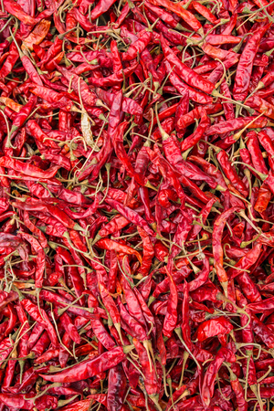 Red Chillies Backgroundの写真素材