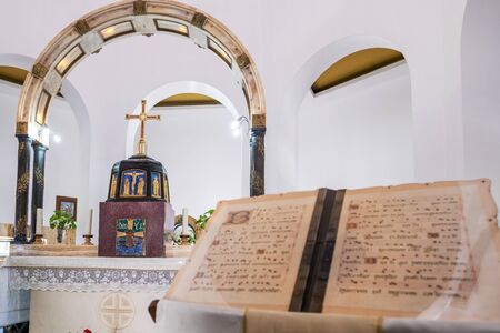 Church on the Mount of Beatitudes, Israelのeditorial素材