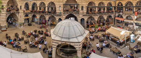 Panorama of the Hasan Pasa Hani in Diyarbakir, Turkey