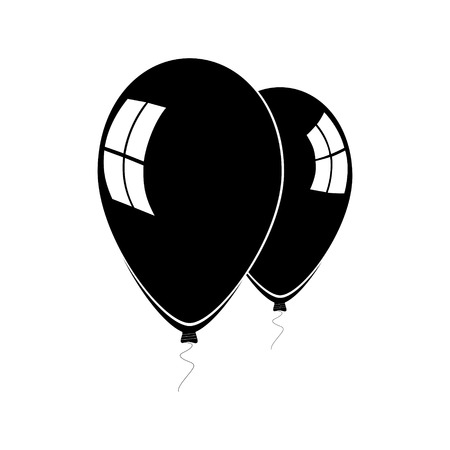 Balloon icon - vectorのイラスト素材