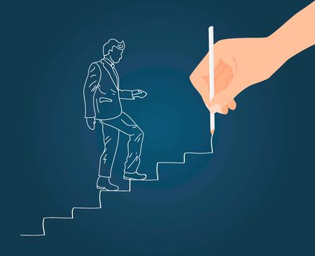 Doodle handのイラスト素材