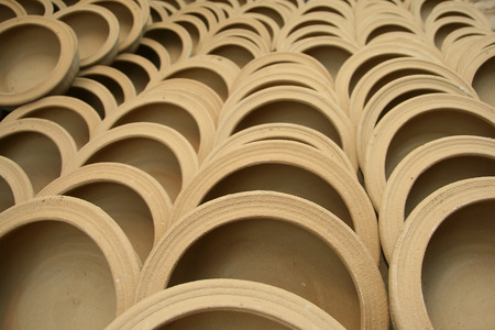 Terracotta crockの写真素材