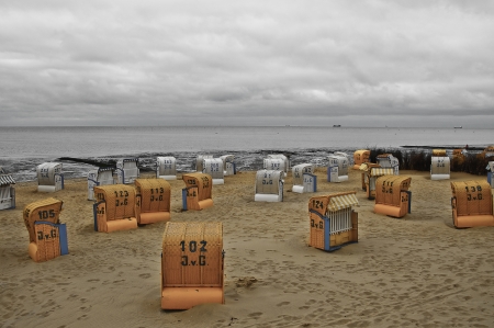 Beach @ Cuxhaven - Germanyのeditorial素材