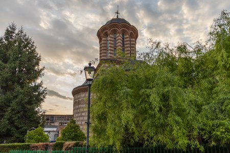 Bucharest, Romania . Church of Saint Anthony.の写真素材