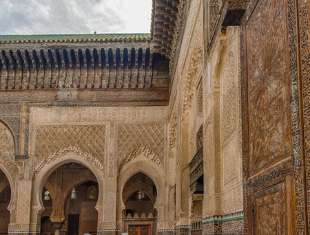 The Medersa Bou Inania is a madrasa in Fes, Morocco. Medersa Bou Inania is acknowledged as an...