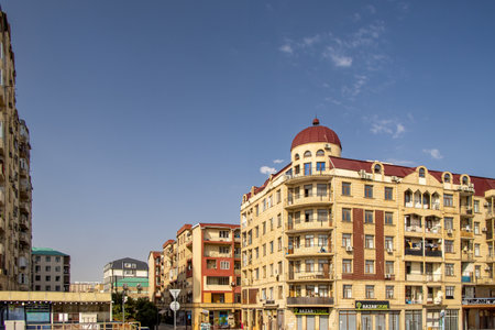 Khirdalan (also spelled Xirdalan or Khyrdalan) is a city located very close to the capital, Baku, and is the administrative capital of the Absheron District.の写真素材