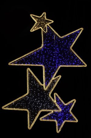 Seasonal decorations in London streets to create a festive atmosphere and attract christmas...