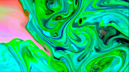 HQ Watercolor Galaxy Nebula Backgroundの写真素材