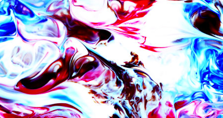 HQ Watercolor Galaxy Nebula Backgroundの写真素材