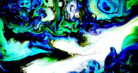 HQ Watercolor Galaxy Nebula Backgroundの写真素材
