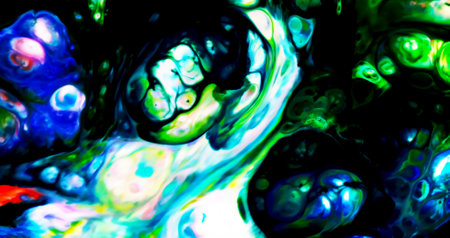 HQ Watercolor Galaxy Nebula Background