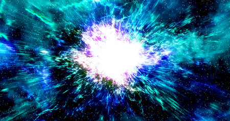 HQ Watercolor Galaxy Nebula Background