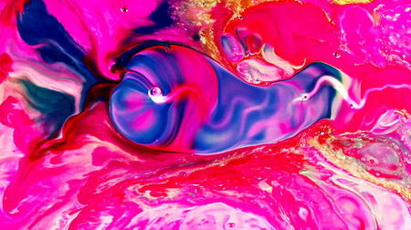 HQ Watercolor Galaxy Nebula Backgroundの写真素材
