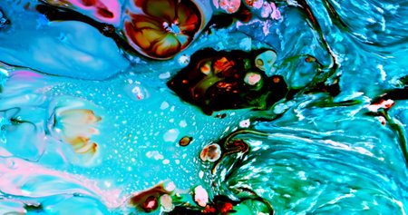 HQ Watercolor Galaxy Nebula Background
