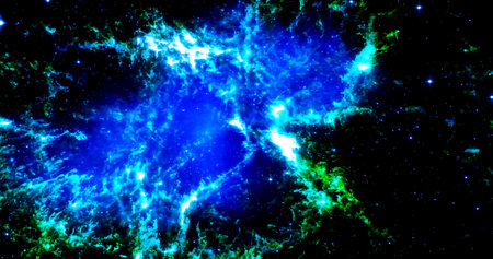 HQ Watercolor Galaxy Nebula Background