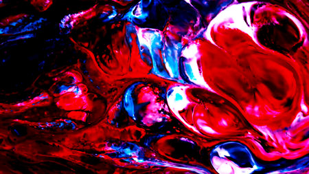 HQ Watercolor Galaxy Nebula Backgroundの写真素材