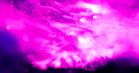 HQ Watercolor Galaxy Nebula Backgroundの写真素材