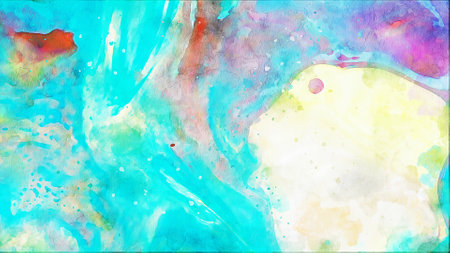 Abstract Watercolor Backgroundの写真素材